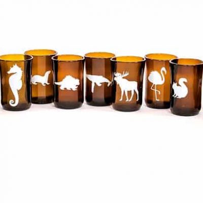 Beer Glass Animal Tumblers