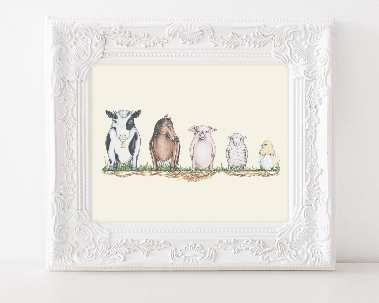 Nesting Animal Prints - Three On The Treetop