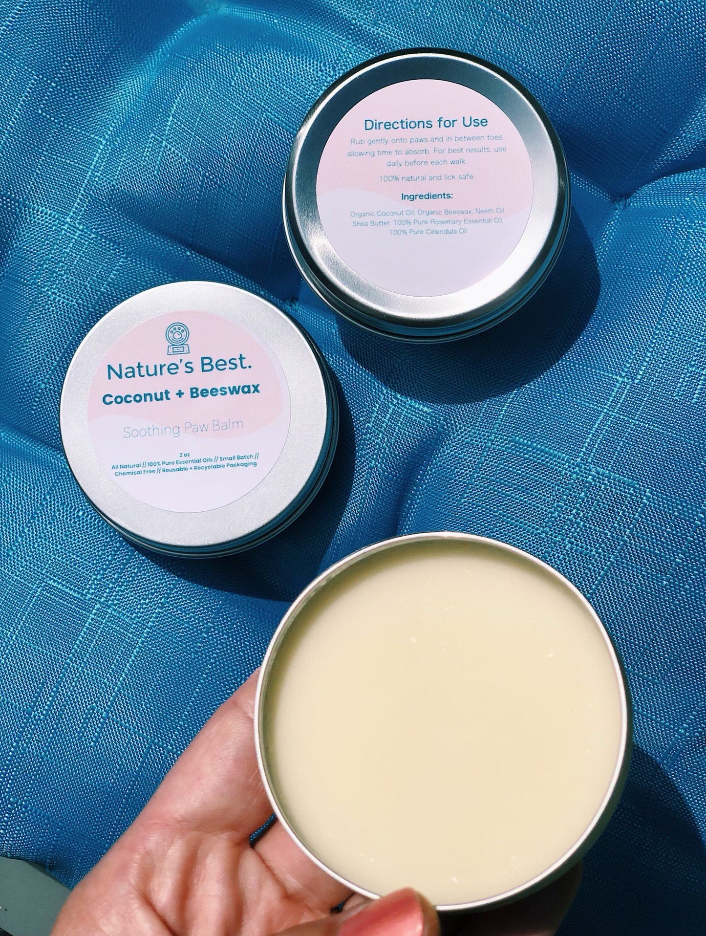 Coconut + Beeswax Soothing Paw Balm