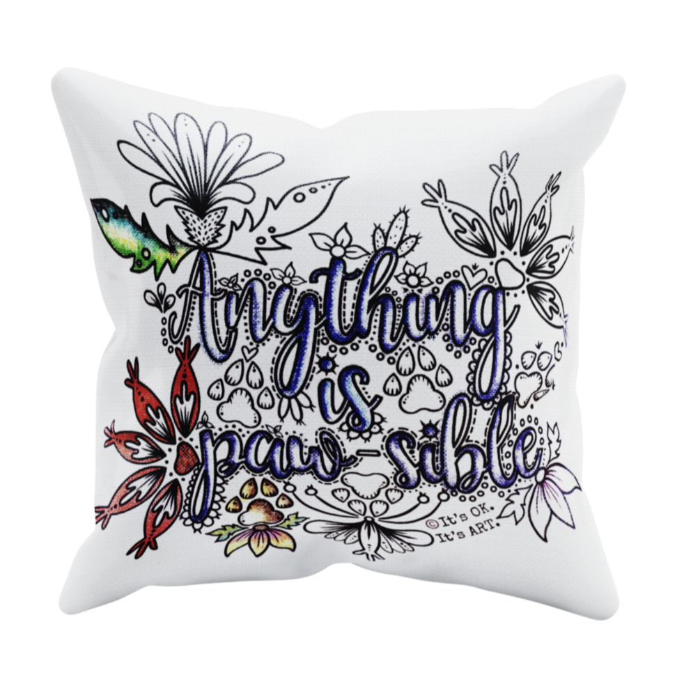 Pillow Colouring Creative Kits