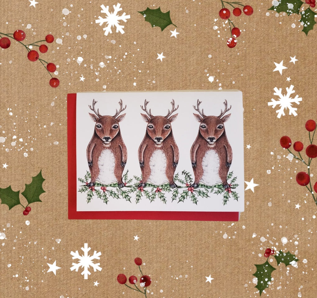 Christmas Cards - by Three on the Treetop