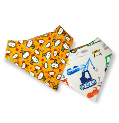 Reversible Baby Bandanas