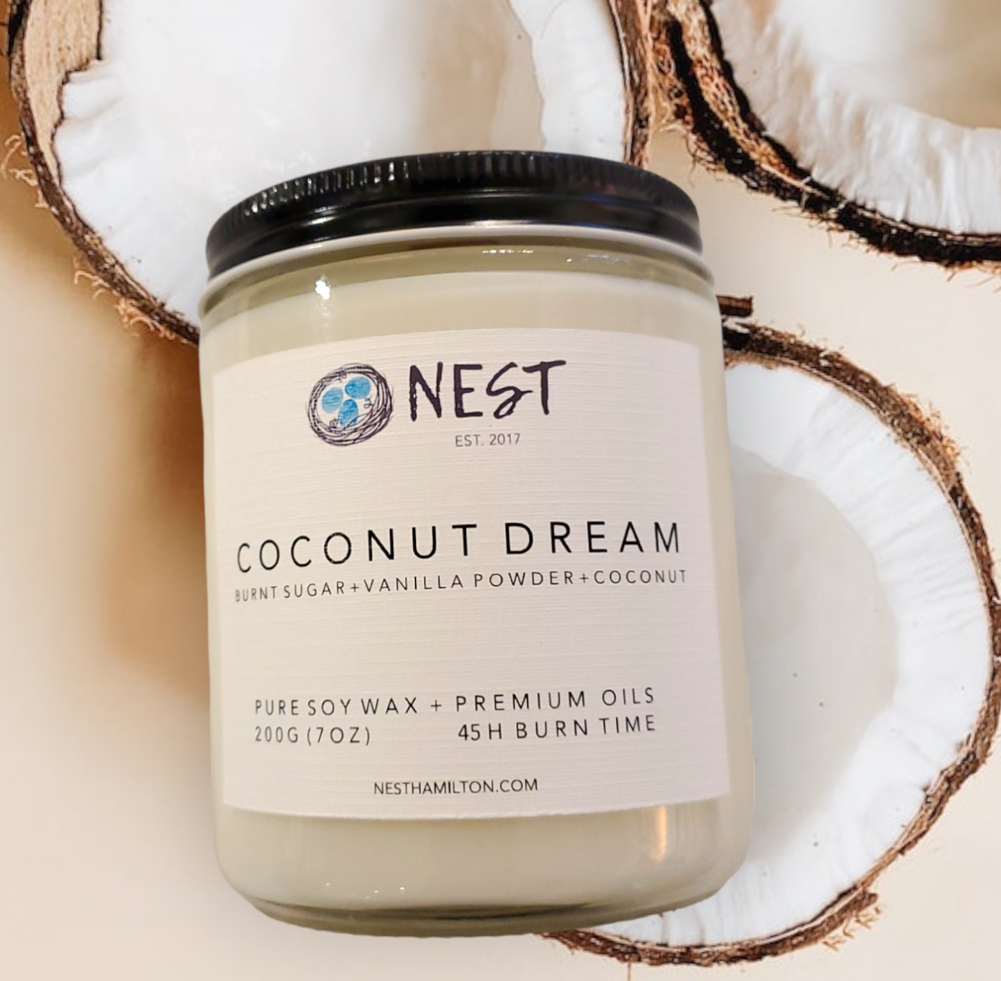Pure Soy Candles - For Nest by Chloe + Crown