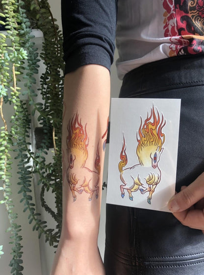 Temporary Tattoos - Horse Fiddle Press