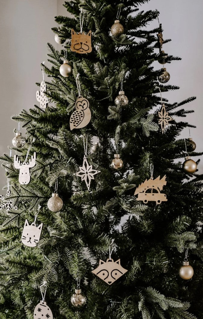 Christmas Ornaments - Woodland Animals