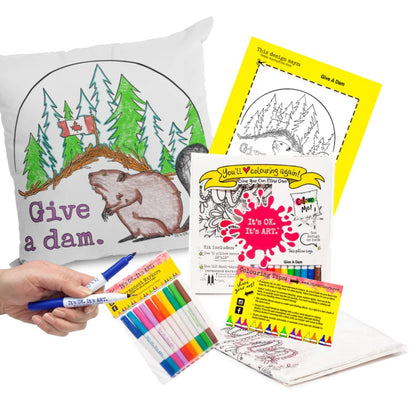 Pillow Colouring Creative Kits