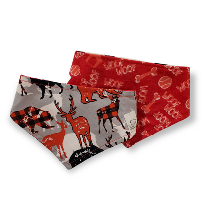 Reversible Dog Bandanas