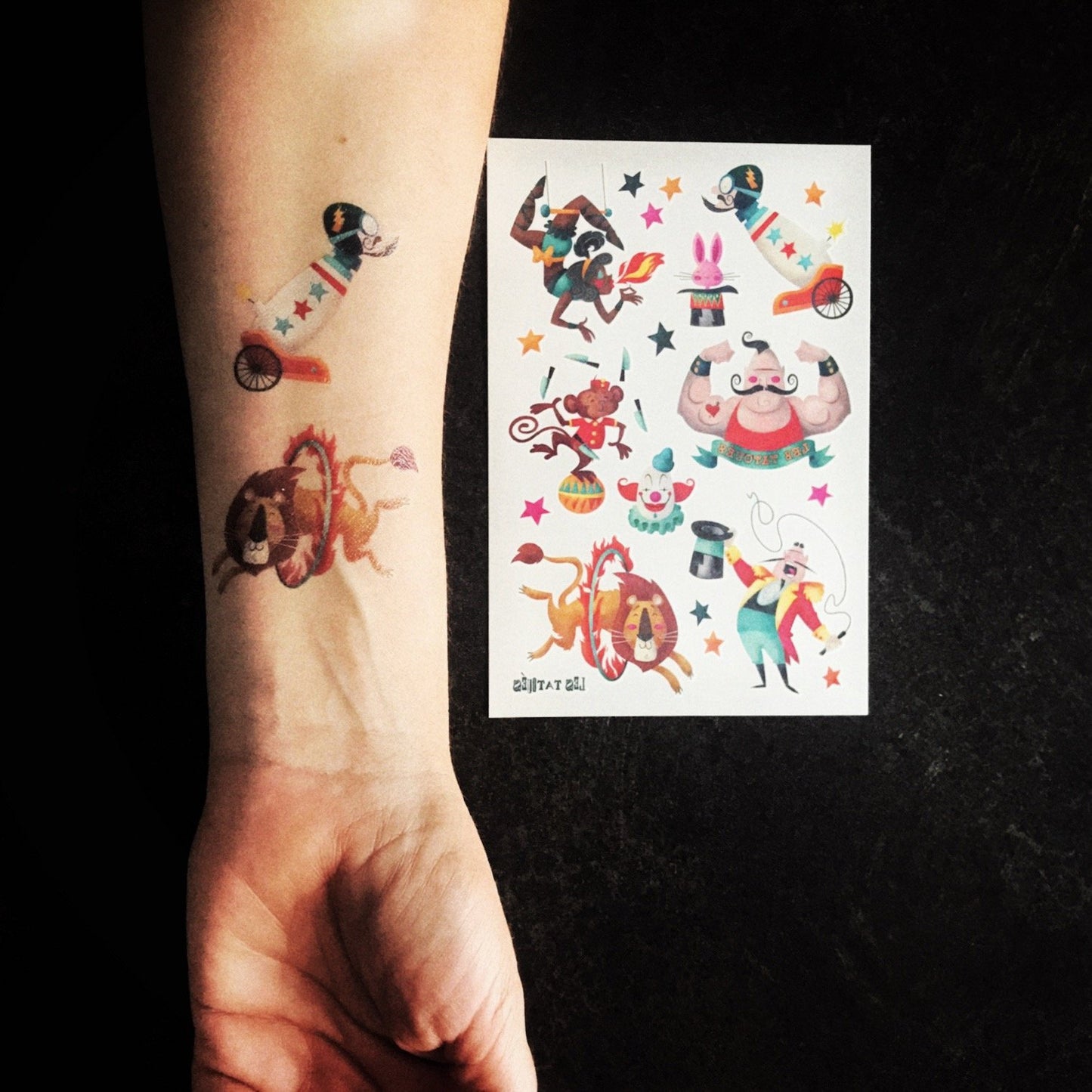 Temporary Tattoos - Les Tatoués