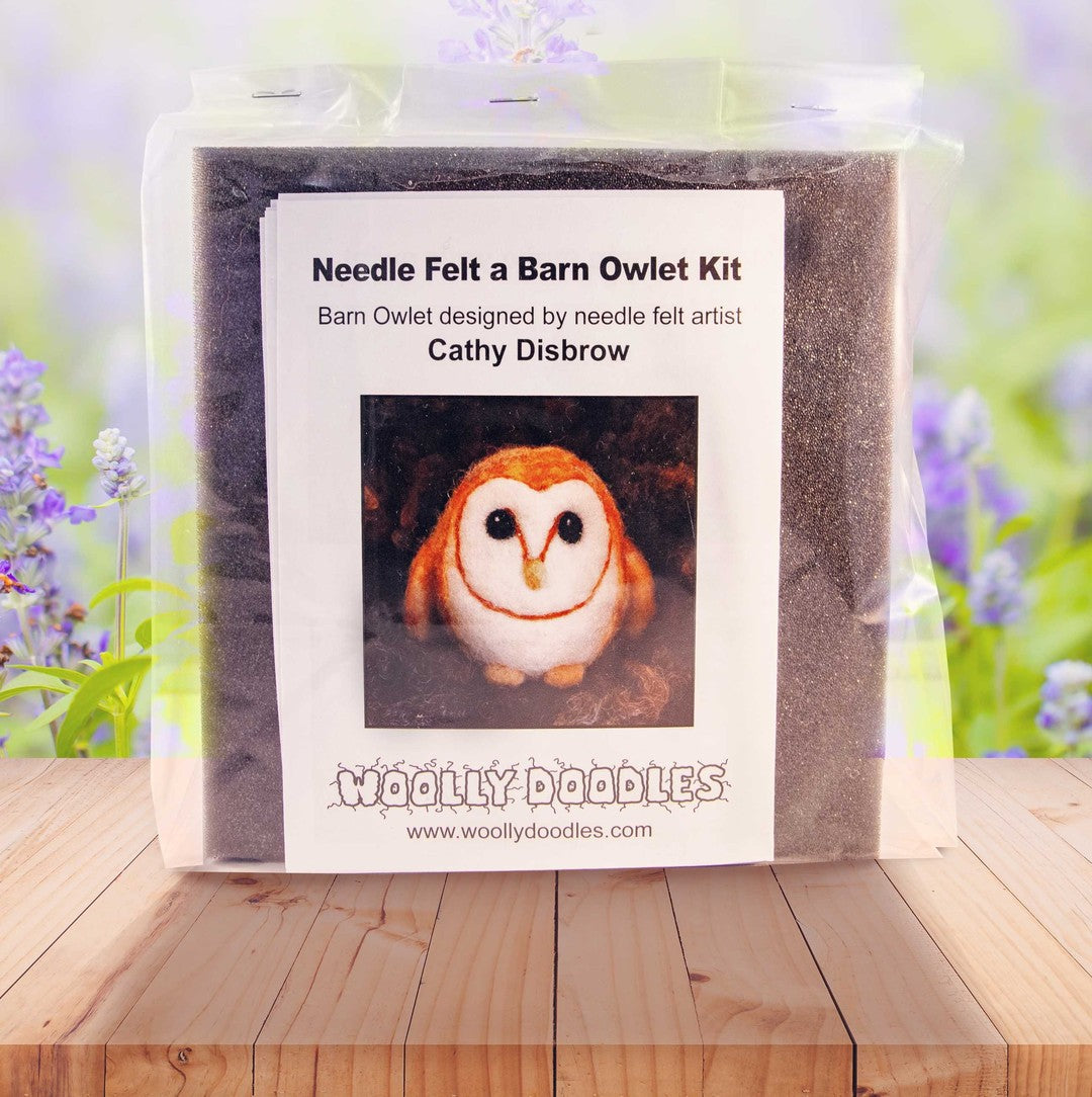 Needle Felting Kits - Barn Owlet