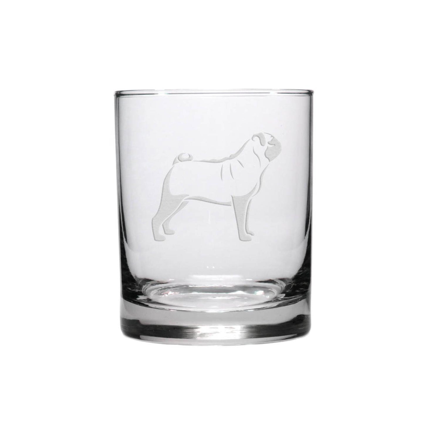 Etched Whisky Glasses