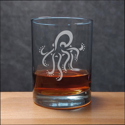 Etched Whisky Glasses