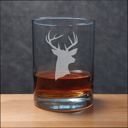 Etched Whisky Glasses