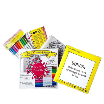 Pillow Colouring Creative Kits