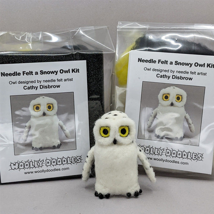 Needle Felting Kits - Snowy Owl