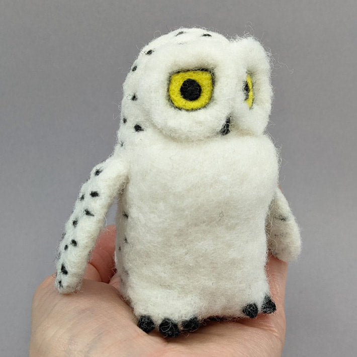 Needle Felting Kits - Snowy Owl