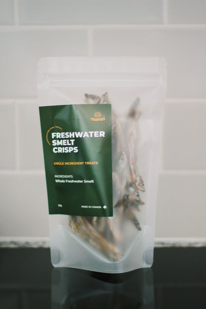 Treatoes Dog Treats - Freshwater Smelt Crisps