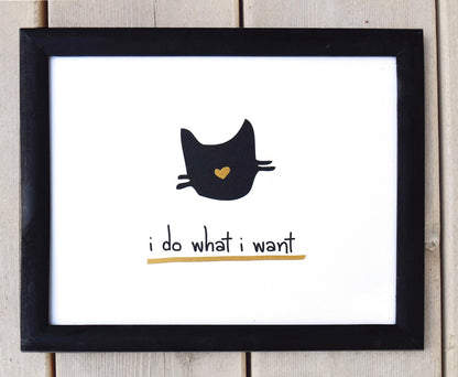 Cat Art Prints